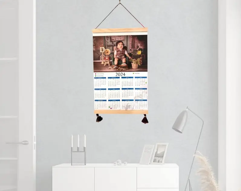 canvas print calender