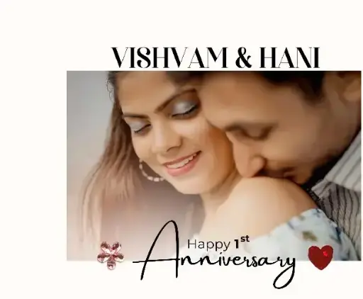 Vishvam & Hani AnniversaryBook